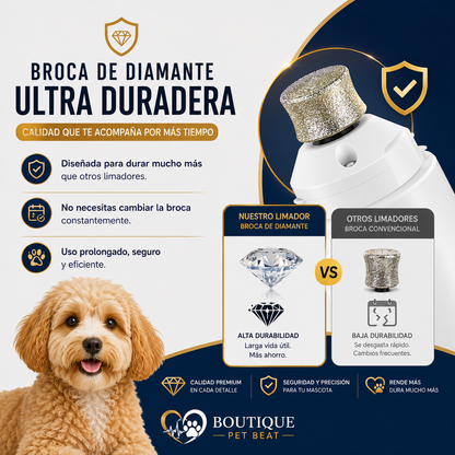 Beat – PawGrind Pro | Limador Eléctrico de Uñas para Perros y Gatos