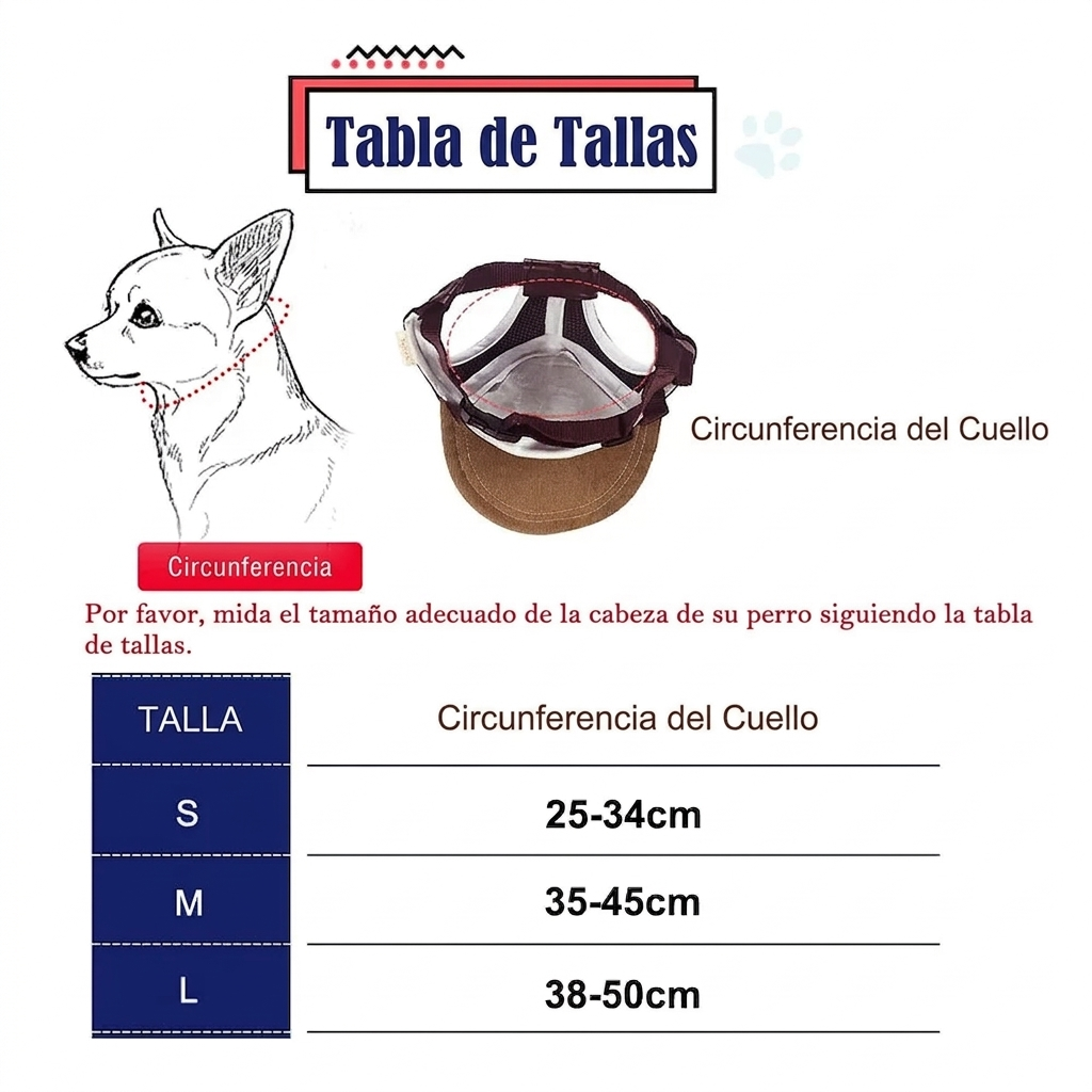 Gorra de Pana  Street Style para perros