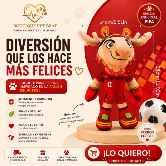 FIFA Copa Mundial 2026 Mascota Oficial con Licencia