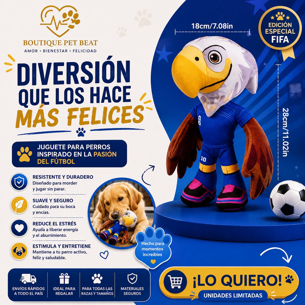 FIFA Copa Mundial 2026 Mascota Oficial con Licencia